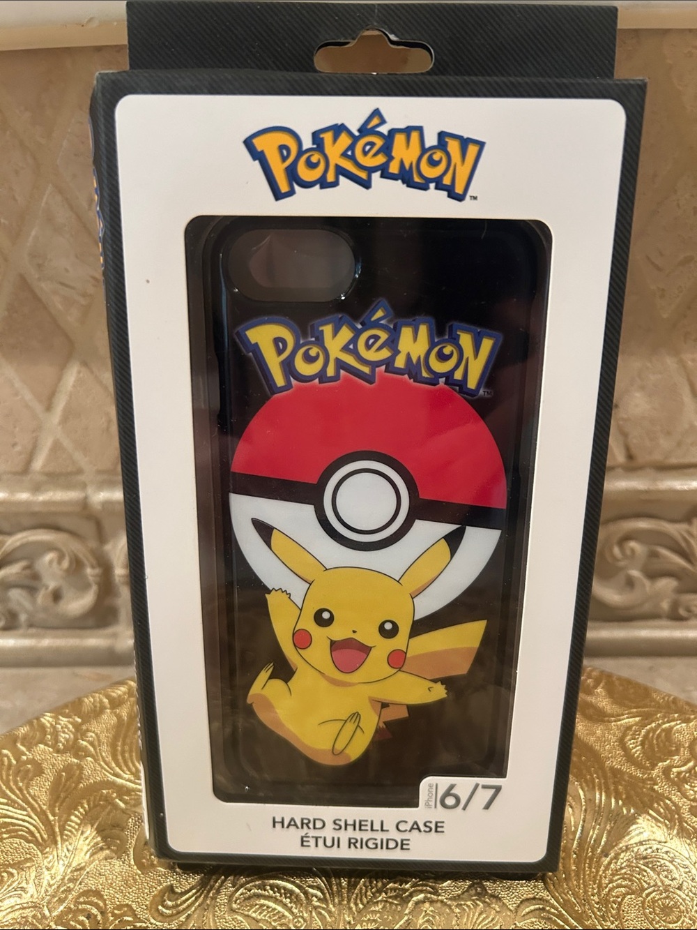Pikachu Red Poké Ball Hard Shell Case for iPhone 6/7 NEW